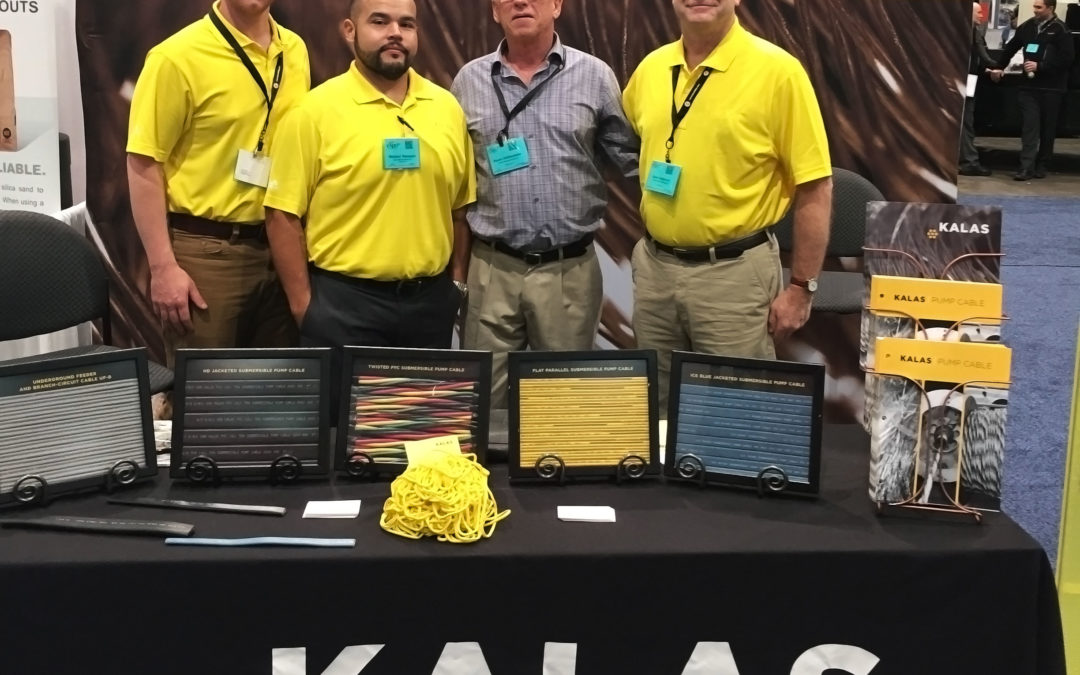 Kalas Exhibits at The National Groundwater Expo Kalas Wire