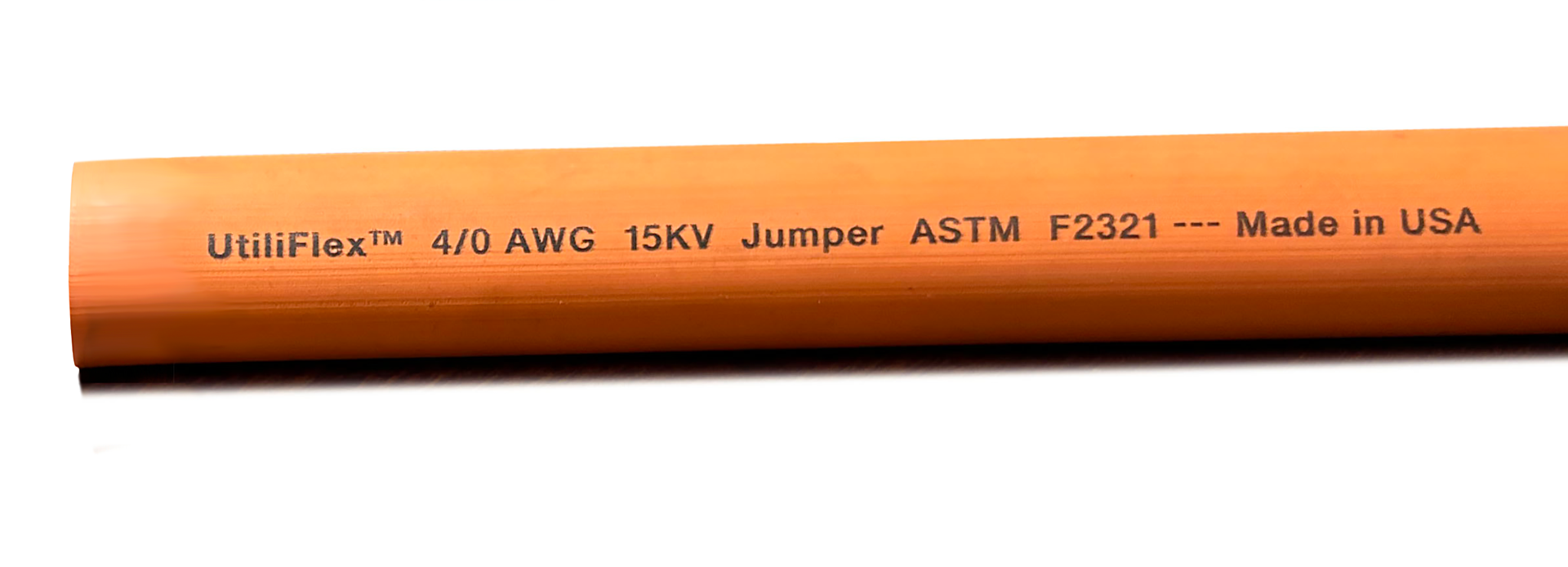 Kalas 90°C NON-SHIELDED JUMPER CABLE<br />
Suitable as a temporary flexible power cable for temporary By-Pass connections.<br />
CONSTRUCTION<br />
Conductor: Annealed Flexible Bare Copper per ASTM B3 & ASTM B172 or Tinned Copper per ASTM B33 & ASTM B172<br />
Separator: Semi-conductive tape separator between the copper and ERP Insulation<br />
Insulation: Thermoset Ethylene-Propylene Rubber (EPR)<br />
BK/JC/8.20<br />
Specifications contained herein reflect current data and are<br />
subject to change. Values are nominal and/or approximate.<br />
ISO 9001:2015 CERTIFIED<br />
ISO 14001:2015 CERTIFIED<br />
MADE IN THE USA<br />
LISTED<br />
 Kalas